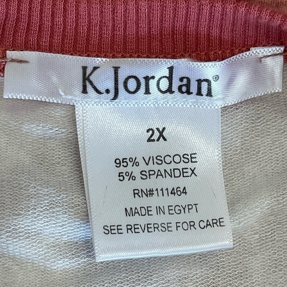 K.Jordan 2X tie dye dress with elastic and pockets - Picture 7 of 16